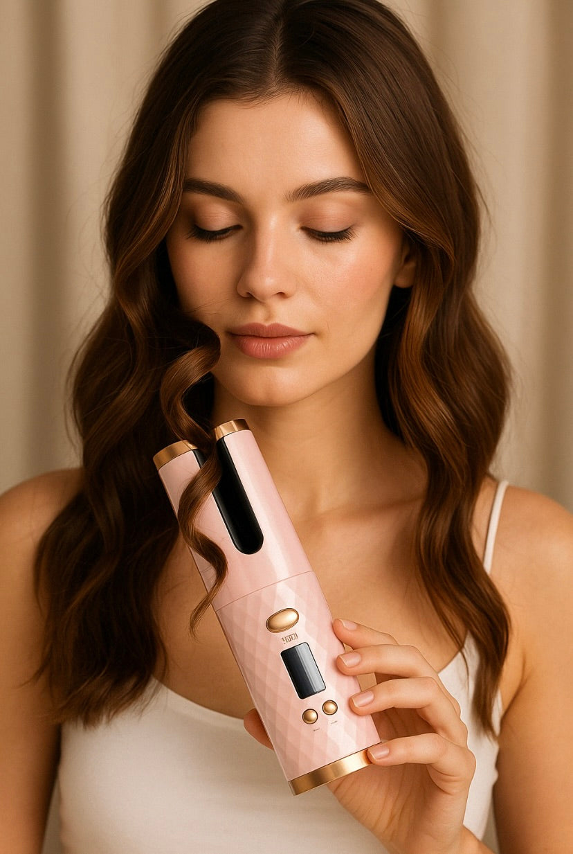 Cordless hair curler