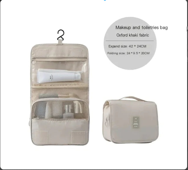 Portable makeup bag