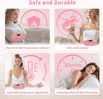 Vibrador masajeador eléctrico para calambres menstruales