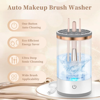 Makeup brushes cleaner