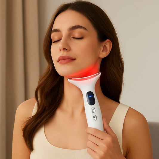 Face and neck massager