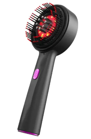 Electric massage comb