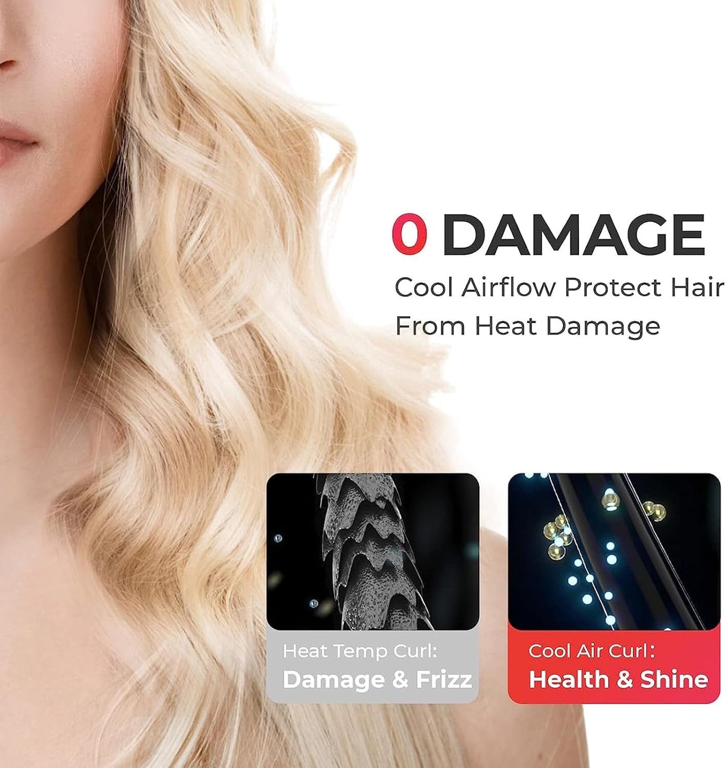 Cordless hair curler