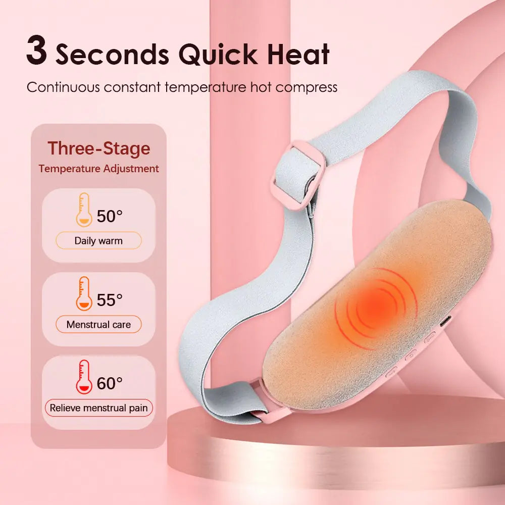 Vibrador masajeador eléctrico para calambres menstruales