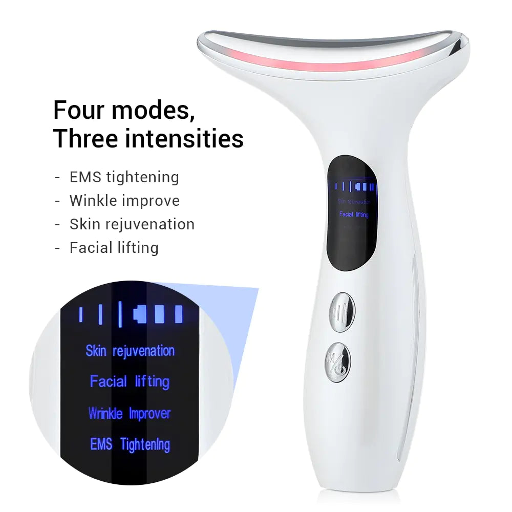 Face and neck massager