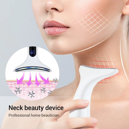 Face and neck massager