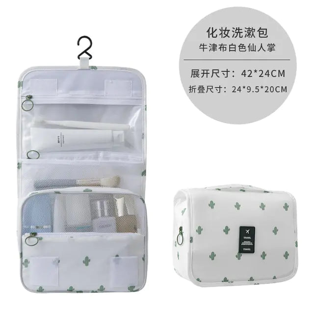 Portable makeup bag